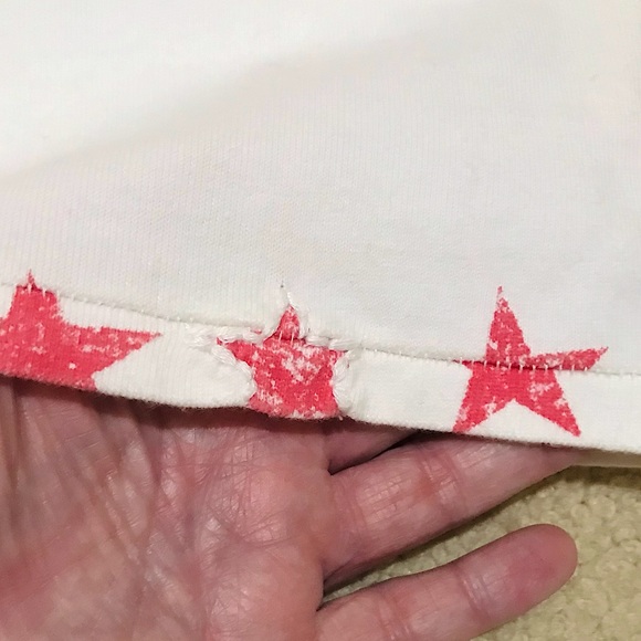 🆕🔥FREE PEOPLE SUPER STYLISH&SOO SOFT/EMBROIDERED PATTERN RAZERBACK DISTRESSED - Picture 7 of 10